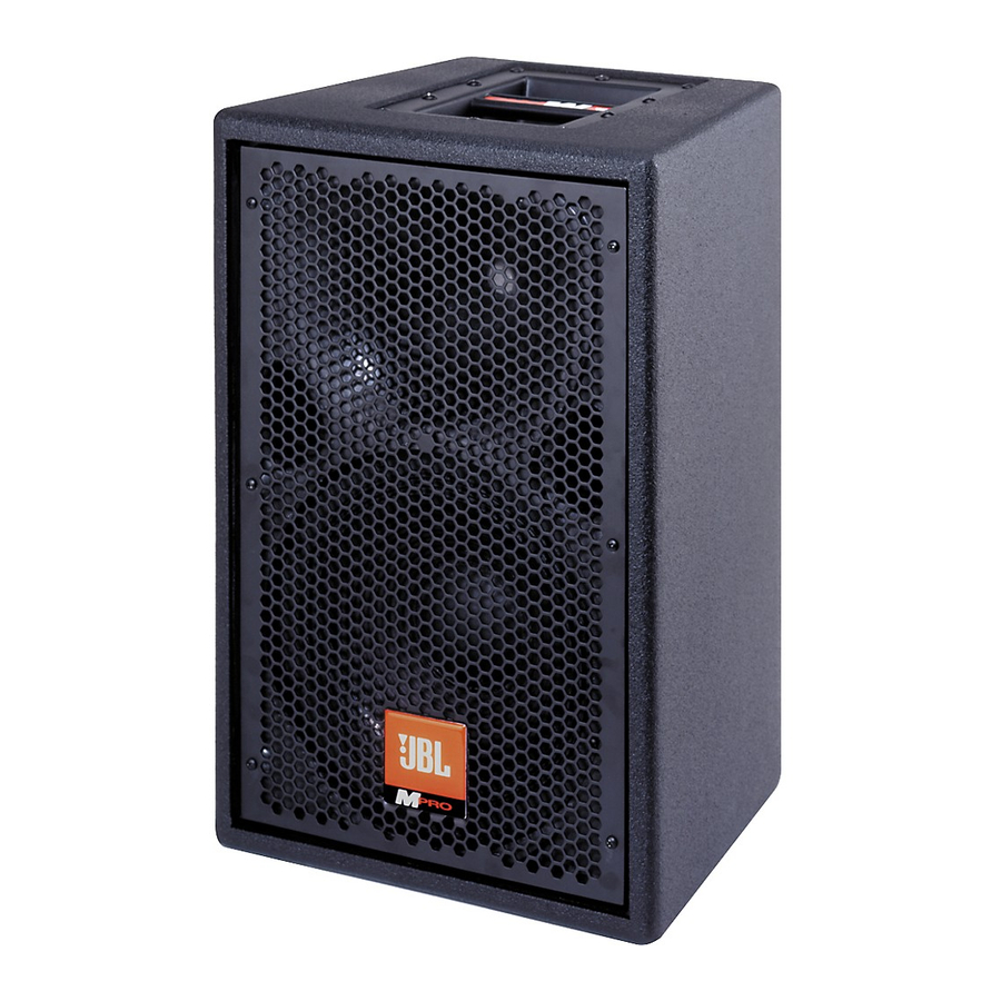 JBL Professional MPro 400 Serie Guía De Usuario