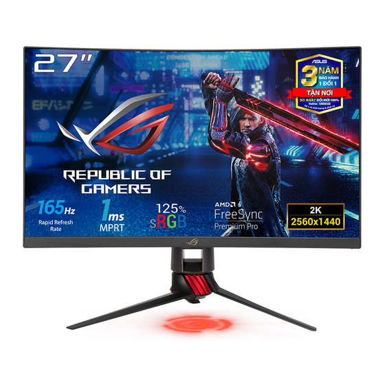 Asus ROG Strix XG27WQ Manual Del Usuario