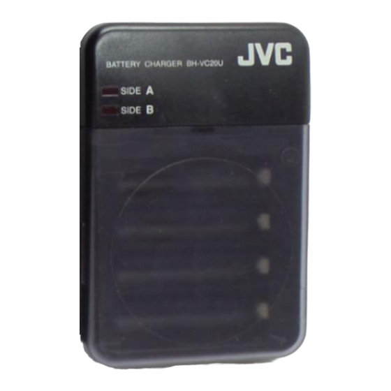JVC BH-VC20U Manual De Instrucciones