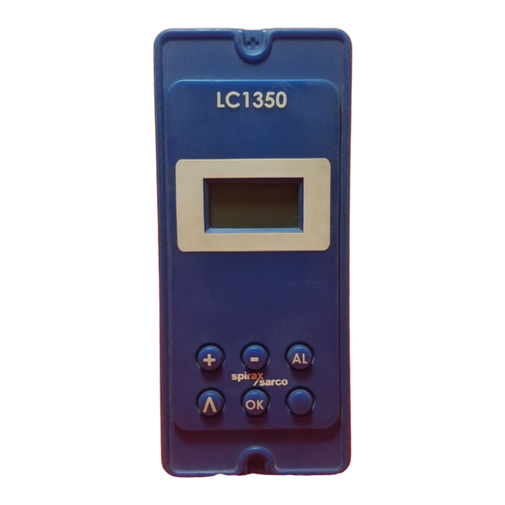 Spirax Sarco LC1350 Instrucciones De Instalación Y Mantenimiento