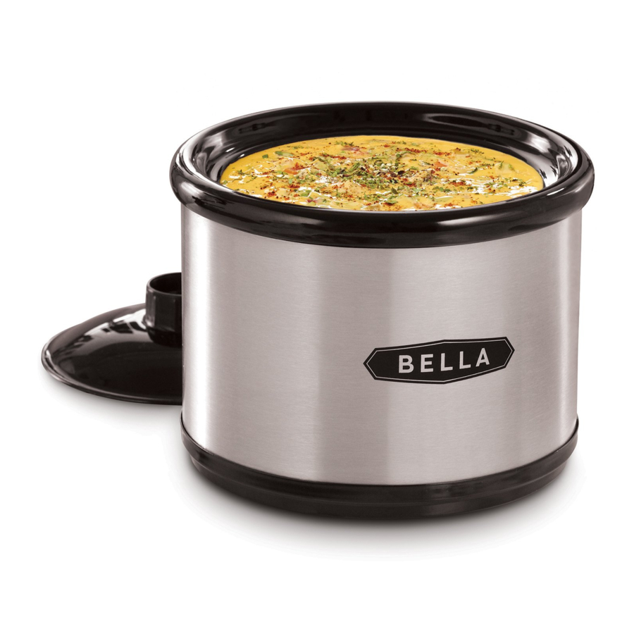 Bella 0.65 QT Manual De Instrucciones