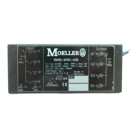 Moeller RMQ-M1C-ASI Instrucciones De Montaje