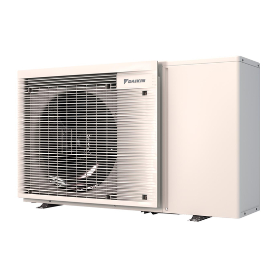 Daikin Altherma 3 M EBLA04E V3 Serie Manuales