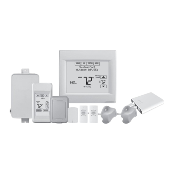 Honeywell Home VisionPRO Serie Manual De Referencia Rápida