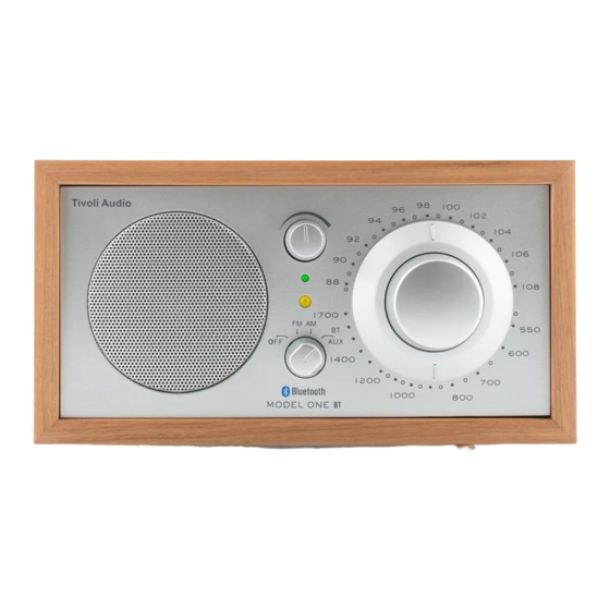 Tivoli Audio One Guía De Características