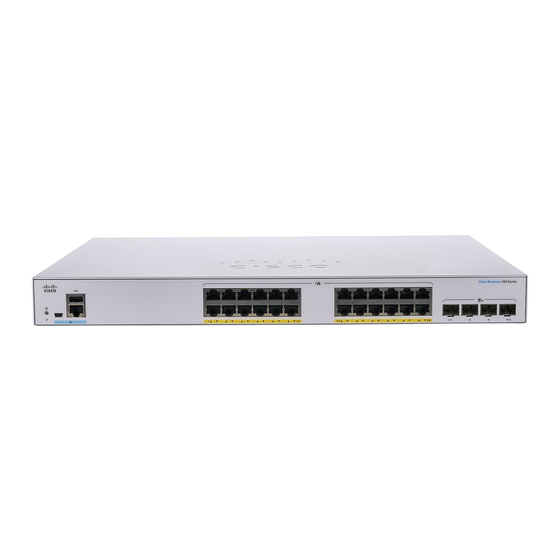 Cisco Business 350 Serie Manual Del Usuario