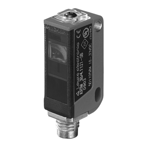 Leuze electronic KRTM 3B Guia De Inicio Rapido