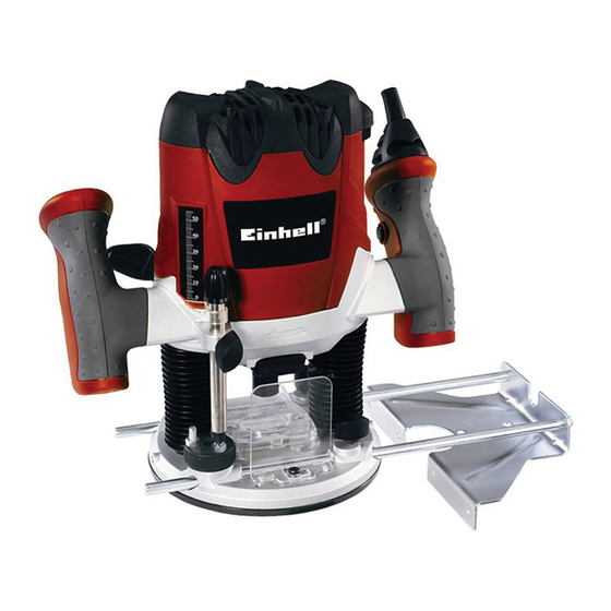 EINHELL TE-RO 1255 E Manual De Instrucciones Original