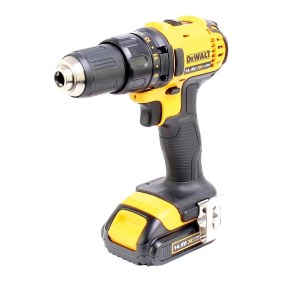 DeWalt DCD730 Traducido De Las Instrucciones Originales