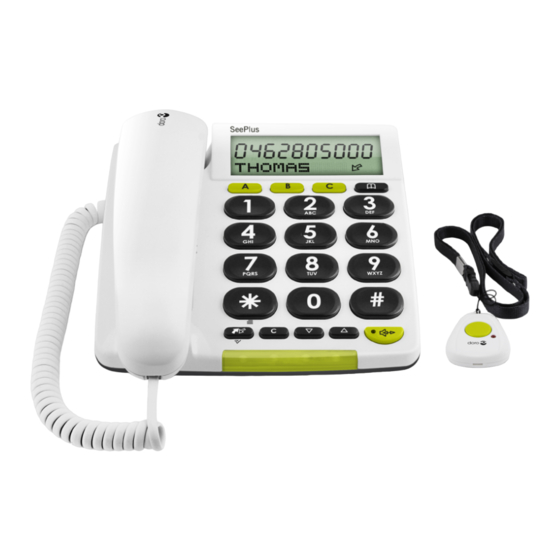Doro SeePlus 314ci Manual Del Usuario