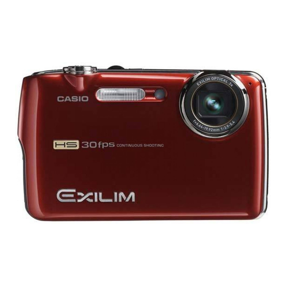 Casio EX-FS10 Manuales