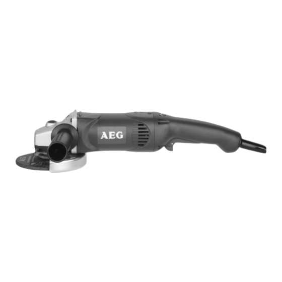 AEG WS 12-125 MX Instrucciones De Uso