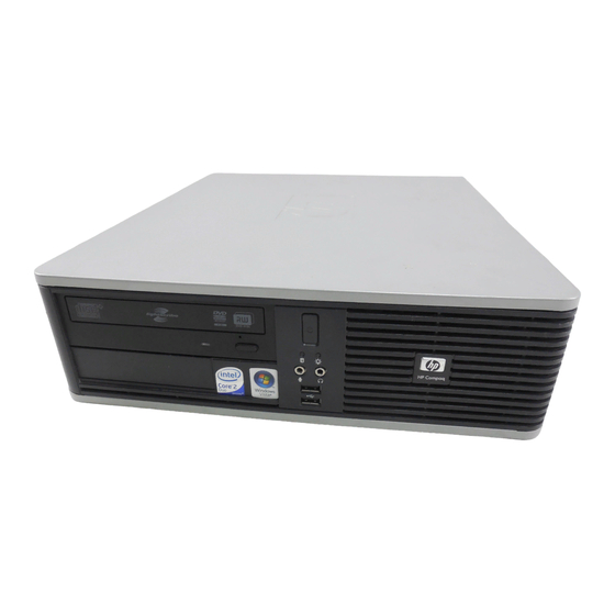 HP dc5800 Guía De Referencia Del Hardware