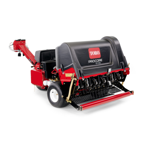 Toro ProCore 648s Manual Del Operador