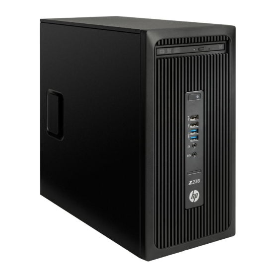 HP Z238 Guia Del Usuario