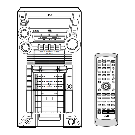 JVC CA-HXGD7 Manual De Instrucciones