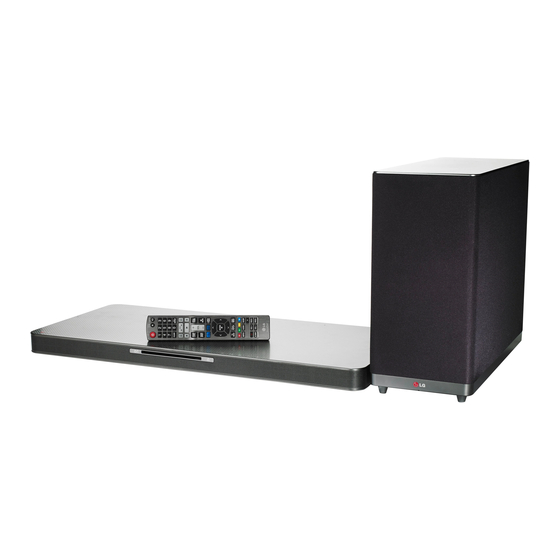 LG SoundPlate 540 Manual Del Propietário