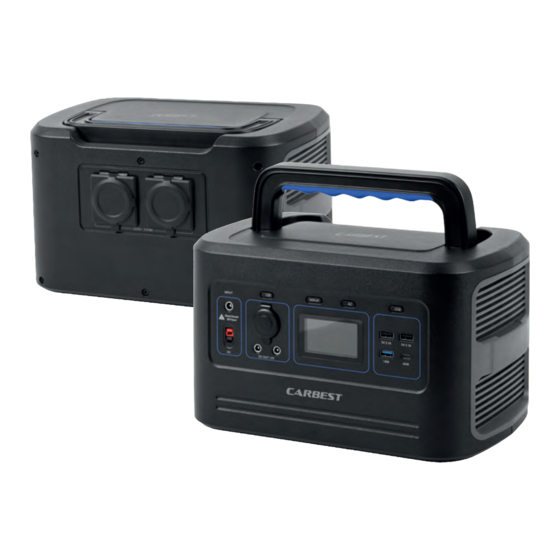 Carbest LithPowerUnit 48 Manual Del Usuario