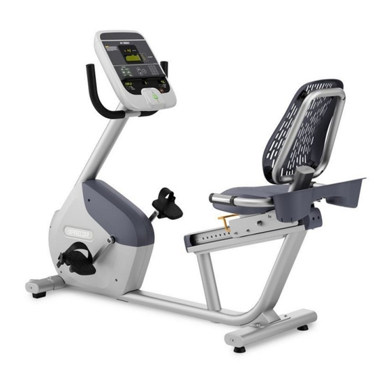 Precor RBK 615 Manual Del Propietario Del Producto
