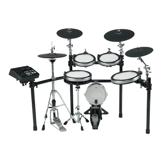 Yamaha DTX drums Manuales