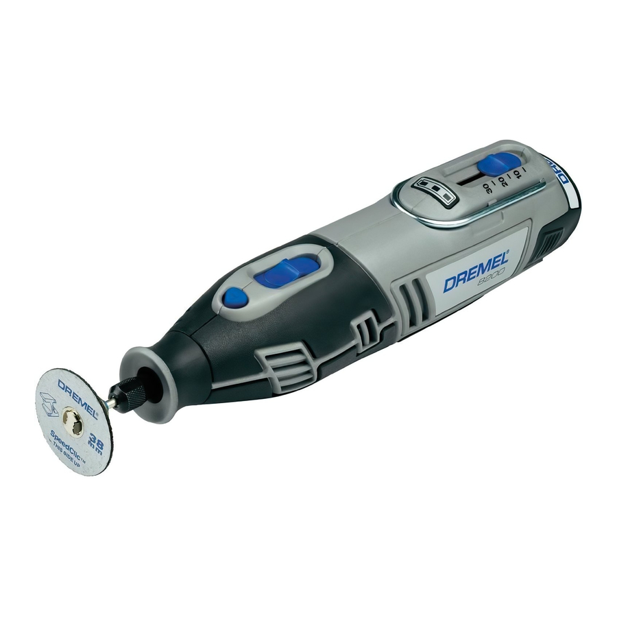 Dremel 8200 Instrucciones De Funcionamiento Y Seguridad