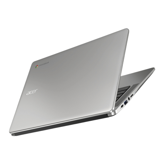 Acer Chromebook 314 Manual De Usuario