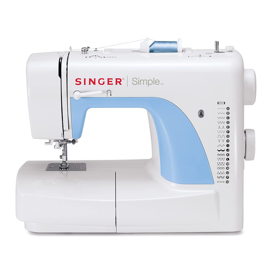 Singer 3116 Manual De Instrucciones