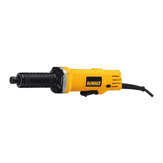 DeWalt DWE4887 Manual De Instrucciones