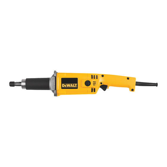 DeWalt DWE4887 Manual De Instrucciones