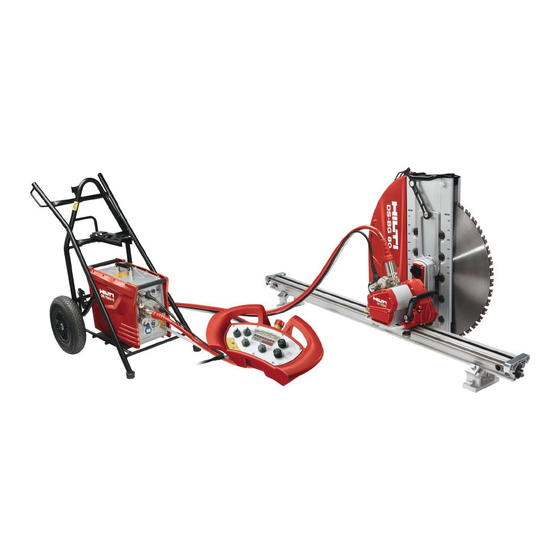 Hilti DS TS20-E 3x200 V Instrucciones De Manejo