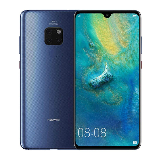 Huawei Mate20 X Manual Del Usuario