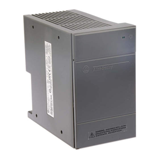 Allen-Bradley SLC 500 Instrucciones De Instalación