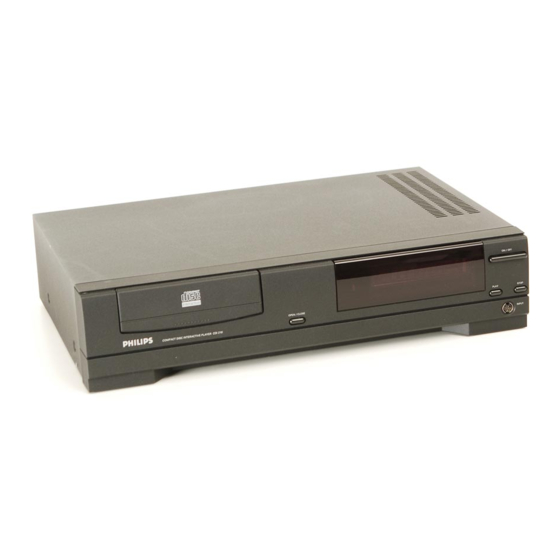 Philips CDI 210 Manual Del Propietário