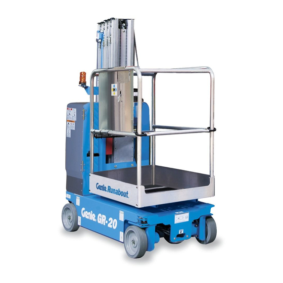 Terex Genie GR-12 Manual Del Operario