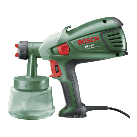 Bosch PFS 55 Manual Del Usario