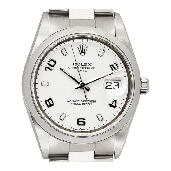ROLEX OYSTER PERPETUAL Manual Del Usuario