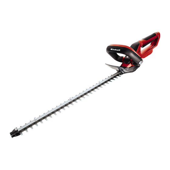 EINHELL GE-CH 1855/1 Li Manual De Instrucciones