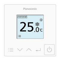 Panasonic CZ-RTC6W Instrucciones De Instalación