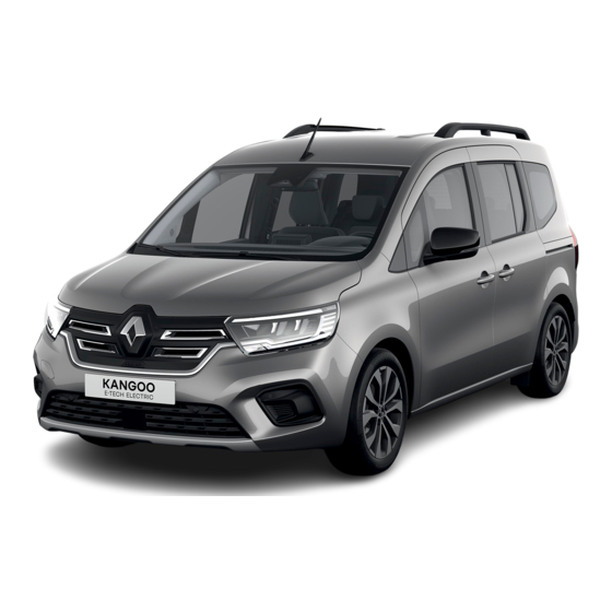 Renault KANGOO E-TECH 2023 Manual De Usuario