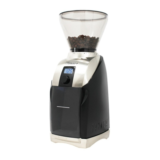 Baratza VIRTUOSO+ Manual De Operaciones