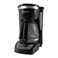 Black and Decker CM1160 Serie Manual De Instrucciones
