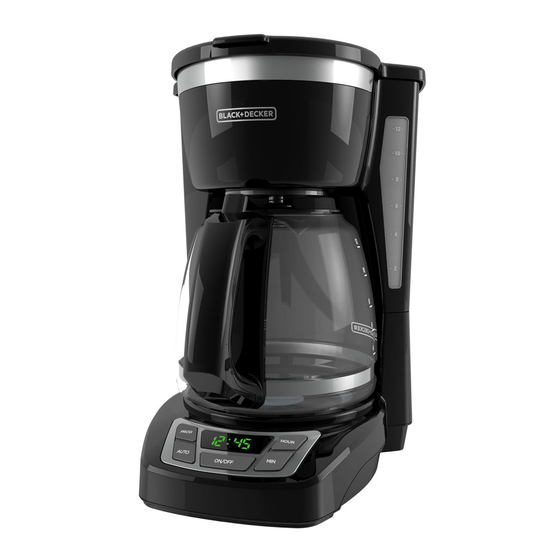 Black and Decker CM1160 Serie Manual De Instrucciones