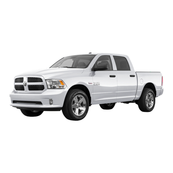 Dodge RAM 1500 2017 Manuales