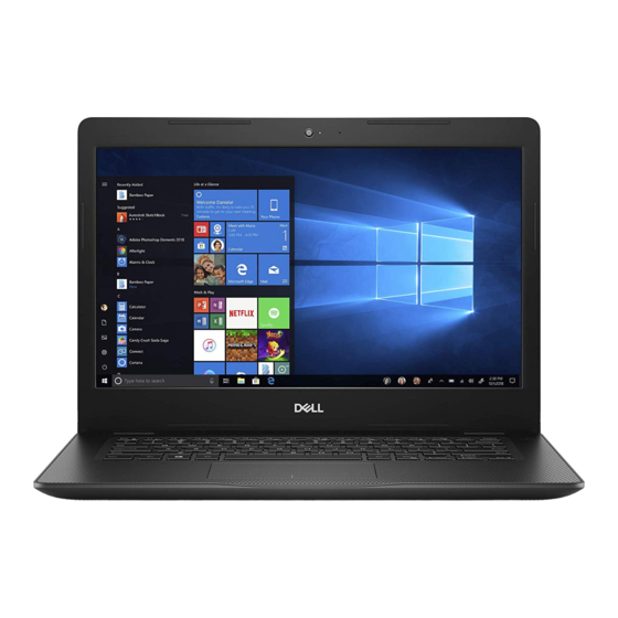 Dell Inspiron 3480 Manual De Instrucciones
