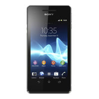 Sony Xperia V LT25i Guia Del Usuario