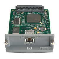 Hp Jetdirect 620n EIO Guía De Configuración