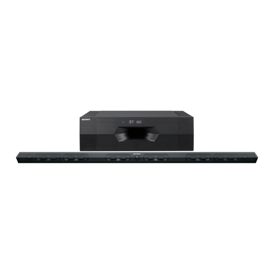 Sony HT-ST3 Guía De Referencia