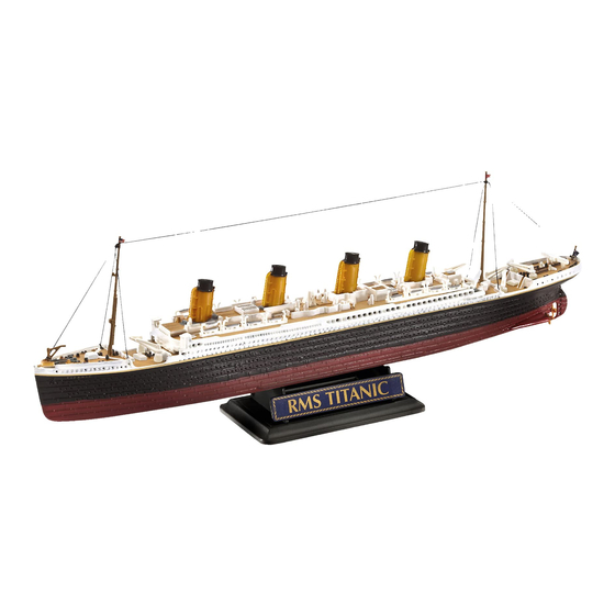 REVELL R.M.S. Titanic Manual De Instrucciones