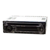 Sony CDX-GT161S Manual De Instrucciones