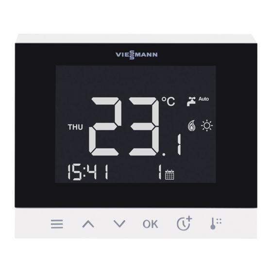Viessmann Vitotrol 100-E Instrucciones De Servicio
